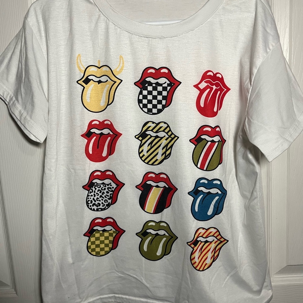 Rolling Stones Graphic White T-Shirt